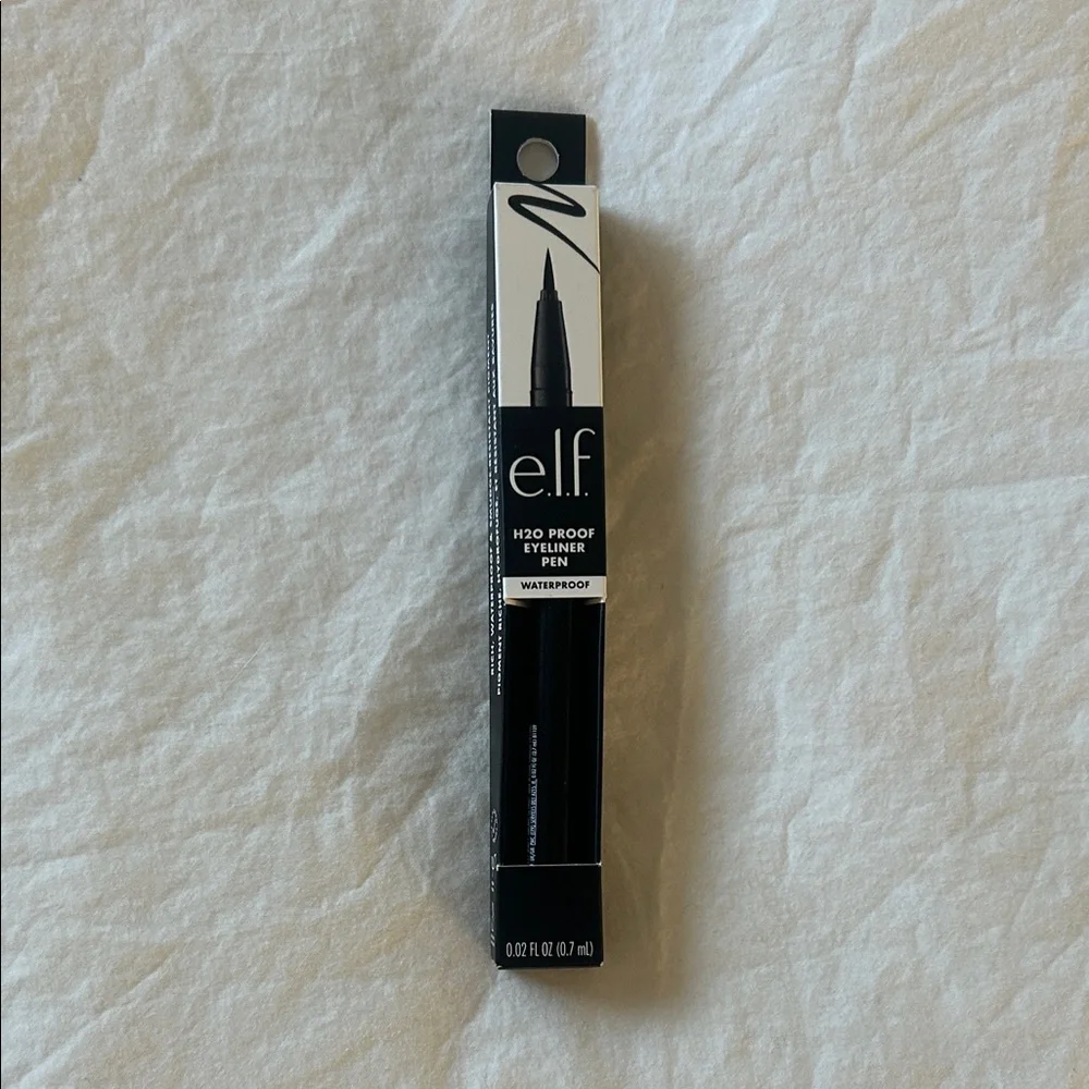 NWT e.l.f. H2O Proof Eyeliner Pen Black Noir